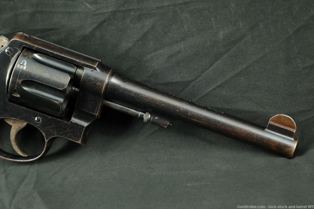 WWI Smith & Wesson S&W .455 Mark II Hand Ejector .45 Colt Revolver, C&R-img-3