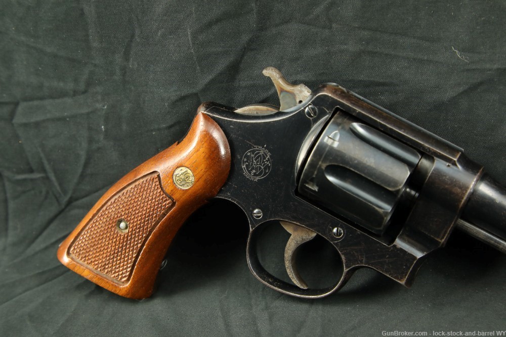 WWI Smith & Wesson S&W .455 Mark II Hand Ejector .45 Colt Revolver, C&R-img-2