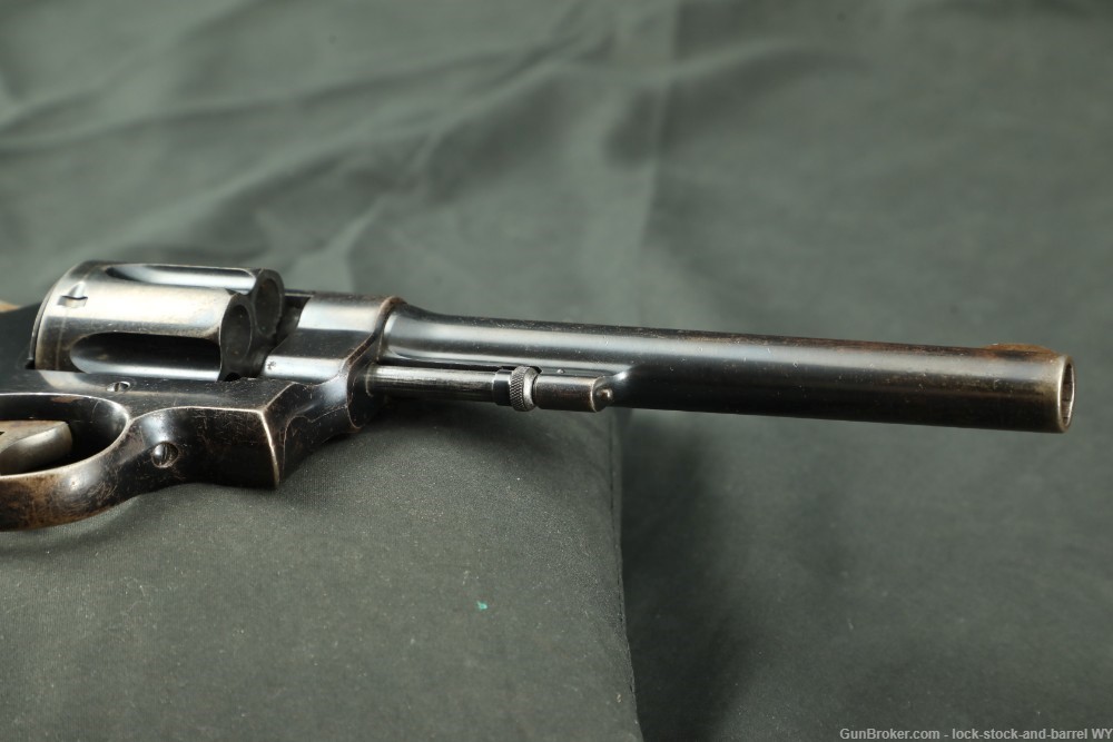 WWI Smith & Wesson S&W .455 Mark II Hand Ejector .45 Colt Revolver, C&R-img-10