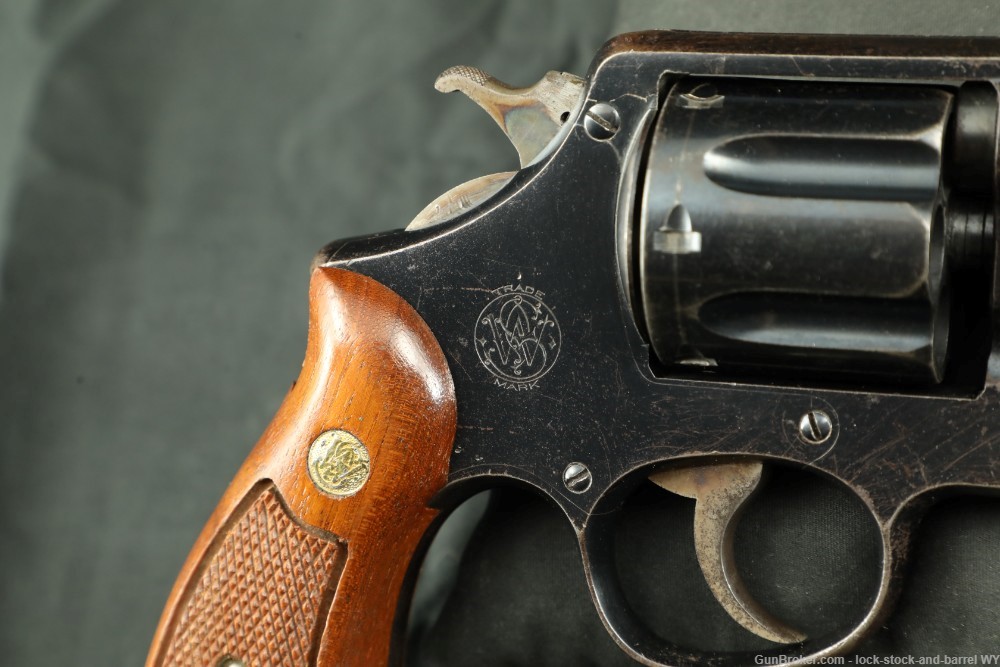 WWI Smith & Wesson S&W .455 Mark II Hand Ejector .45 Colt Revolver, C&R-img-19