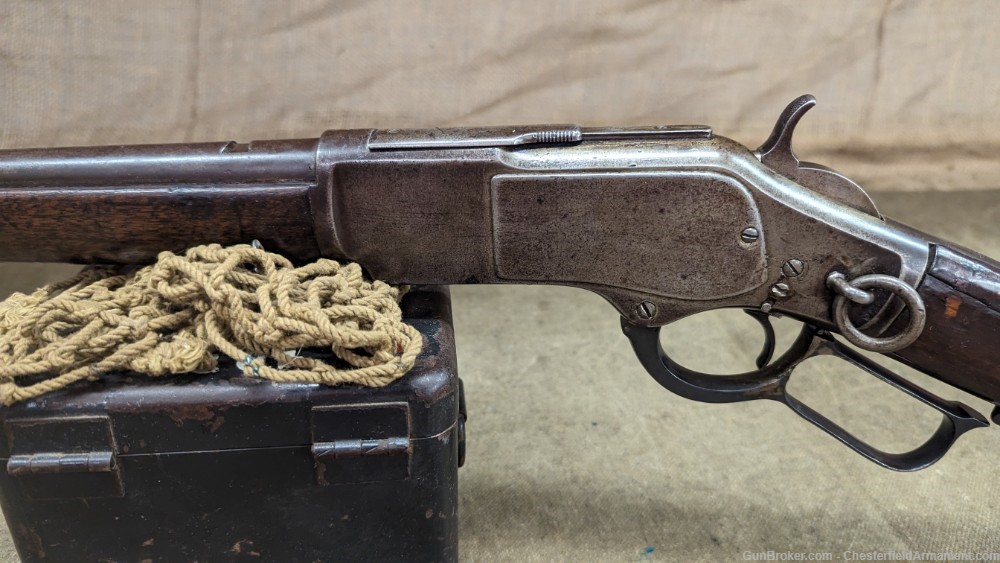 Winchester 1873 Saddle-Ring Carbine 1880 mfg *Antique*-img-11