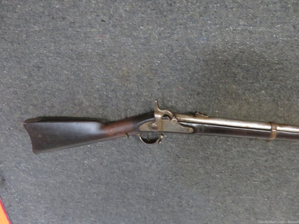 CIVIL WAR US MODEL 1863 SPRINGFIELD RIFLE MUSKET-DATED 1863-ORIGINAL-img-1