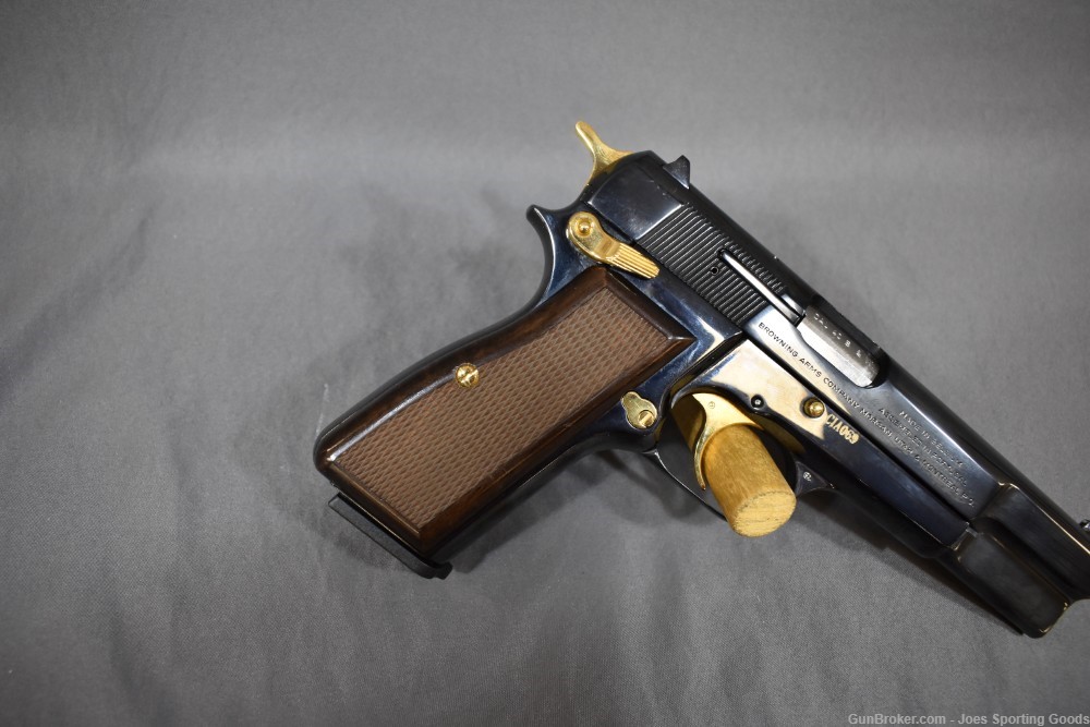 Commemorative CIA Browning Hi-Power - .40 S&W Pistol w/ 24k Gold Plating-img-9
