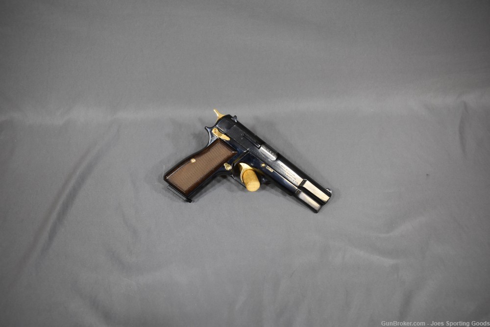 Commemorative CIA Browning Hi-Power - .40 S&W Pistol w/ 24k Gold Plating-img-8