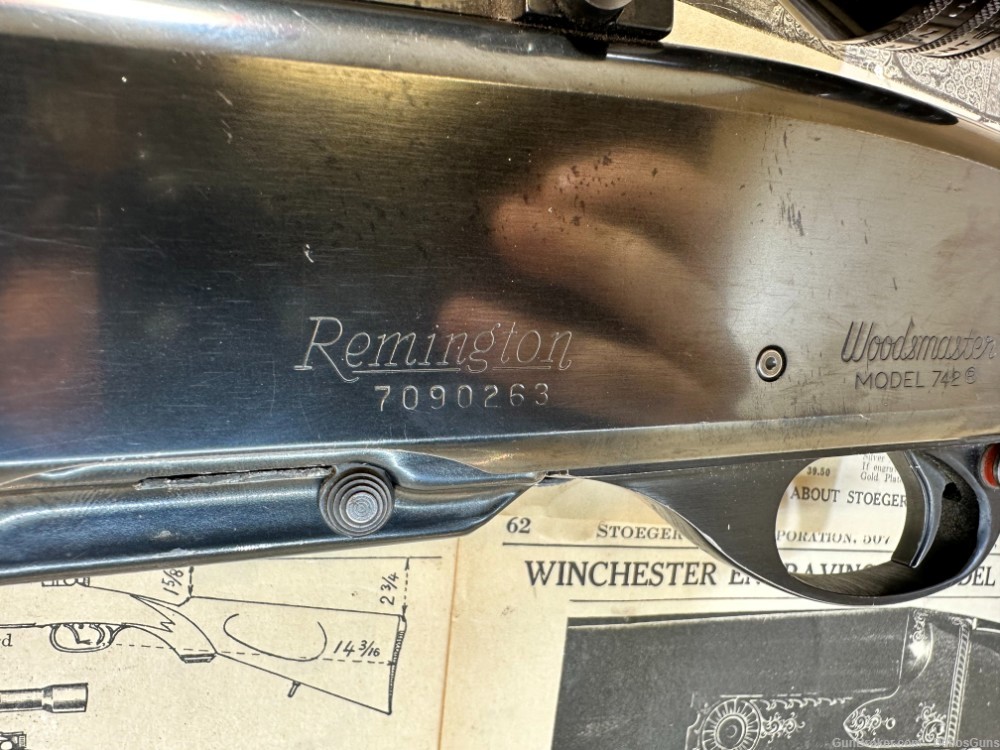 REMINGTON 742 WOODSMASTER CLEAN! 30-06 W REDFIELD PENNY AUCTION! -img-7