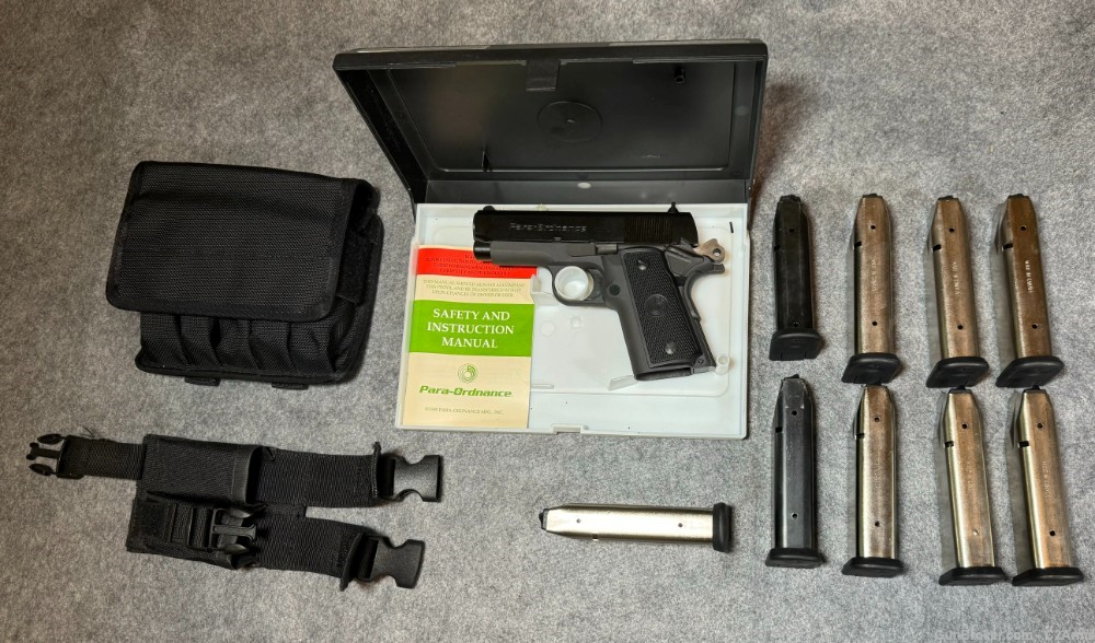 Para Ordnance P12-45 45ACP Compact Pistol with Extra Magazines!-img-8