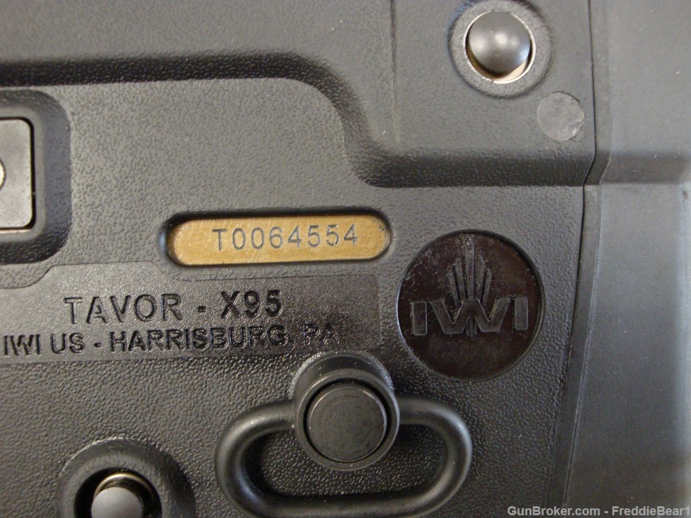 IWI Tavor X95 5.56 NATO .223 REM. 16.5” Bbl. Black W/ EOTech Sight-img-5