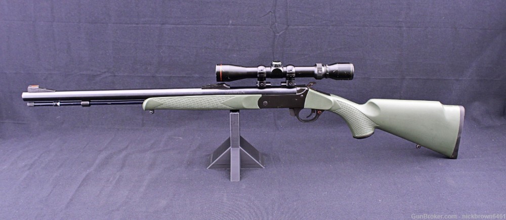 TRADITIONS BUCKSTALKER 50 CAL 24" 3-9x42 SCOPE OD GREEN SYNTHETIC STOCK -img-8