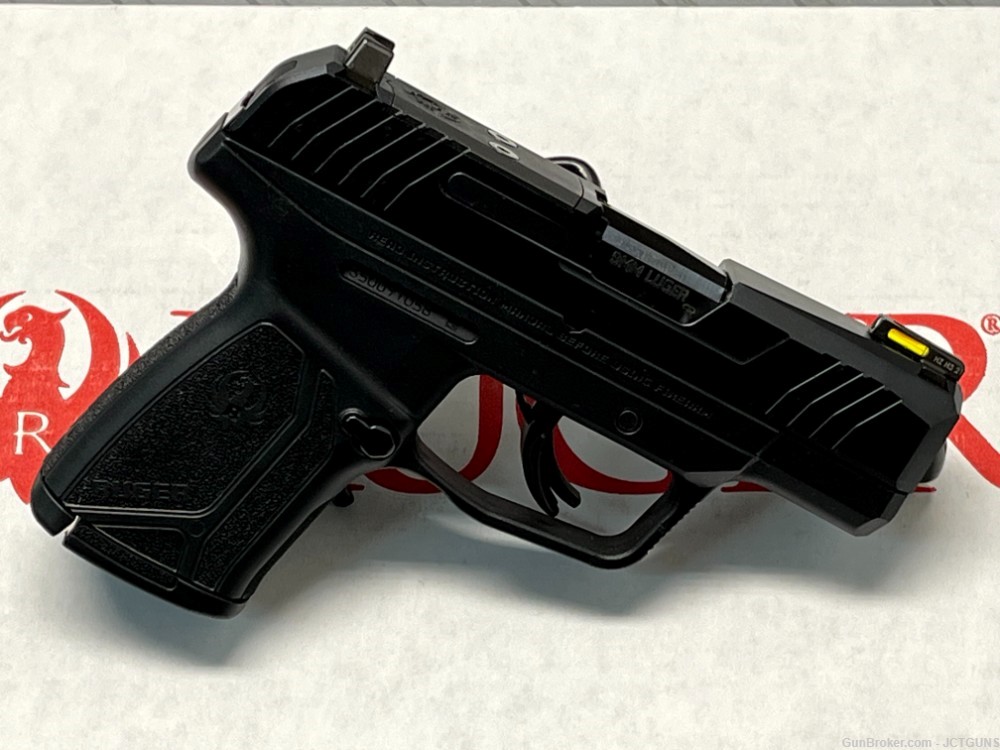 Ruger MAX-9 9mm Optic Ready Pistol, Thumb Safety, Night Sights, NO CC FEES-img-3