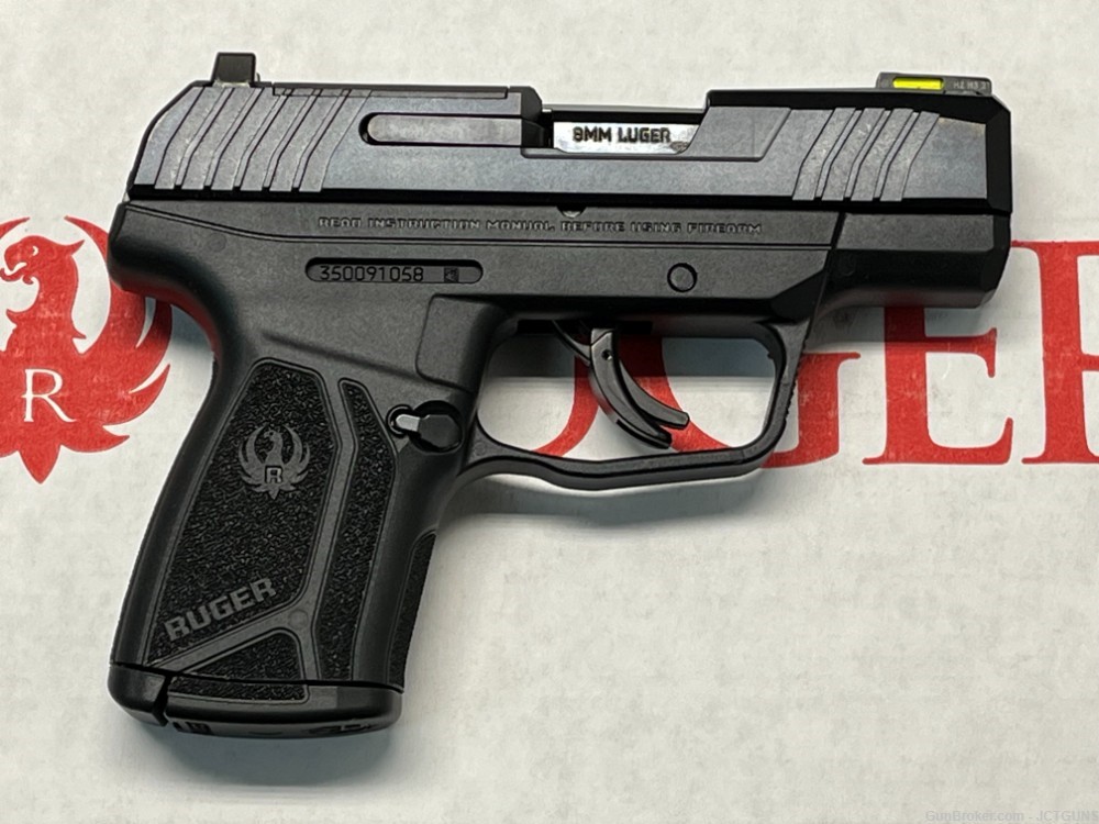 Ruger MAX-9 9mm Optic Ready Pistol, Thumb Safety, Night Sights, NO CC FEES-img-4