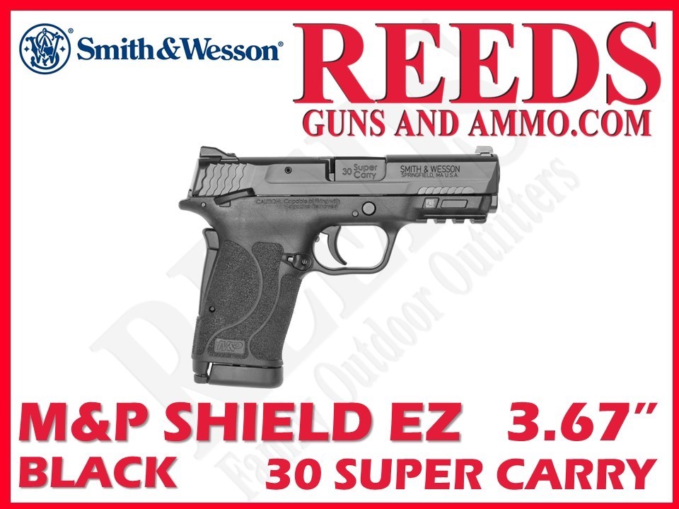 Smith & Wesson M&P Shield EZ TS Black 30 Super Carry 3.67in 2-10Rd 13458 -img-0