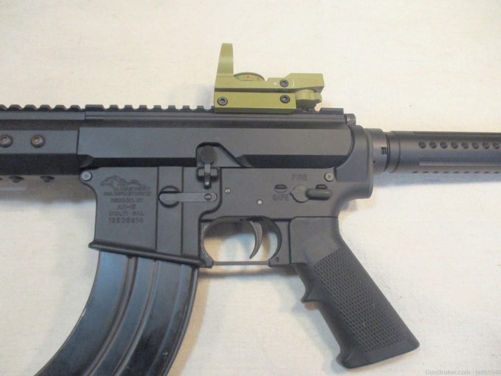 Anderson AM-15 7.62X39 Semi-Auto 7.5” Pistol Black w/Red Dot Optic-img-7