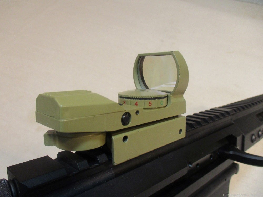Anderson AM-15 7.62X39 Semi-Auto 7.5” Pistol Black w/Red Dot Optic-img-9