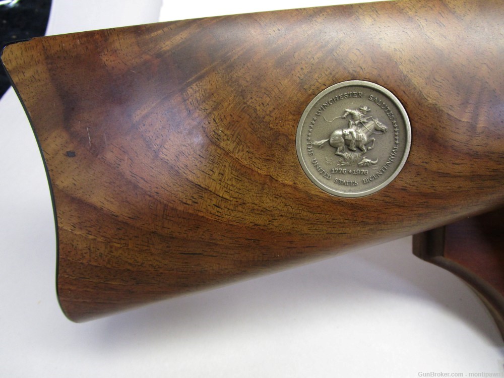 Winchester Model 1894 Bicentennial 30-30 Win with Box and Wall Rack-img-2
