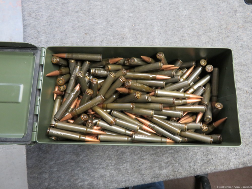 CAN OF 500 ROUNDS EAST GERMAN MILITARY SURPLUS 8MM MAUSER AMMO-img-5