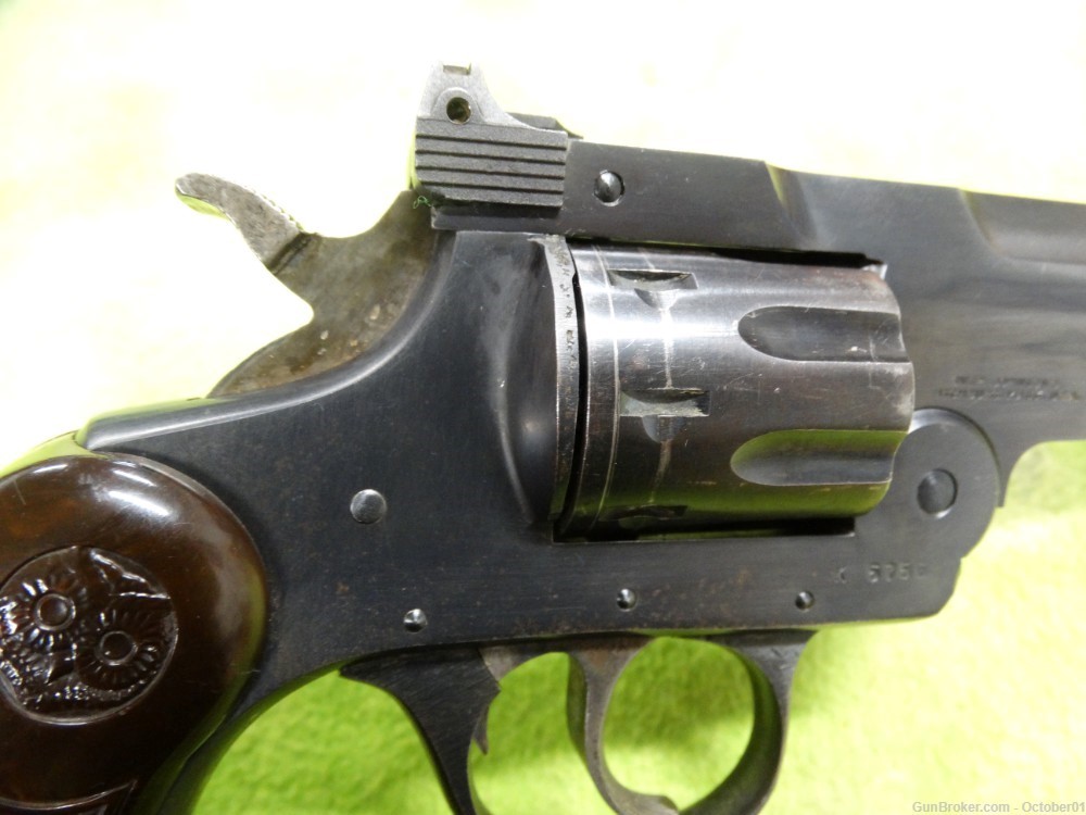 Iver Johnson Trailsman 66 in 22lr, Top Break Revolver 8 shot 6" C&R-img-3