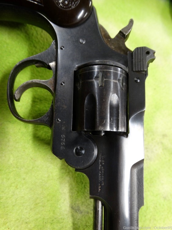 Iver Johnson Trailsman 66 in 22lr, Top Break Revolver 8 shot 6" C&R-img-4
