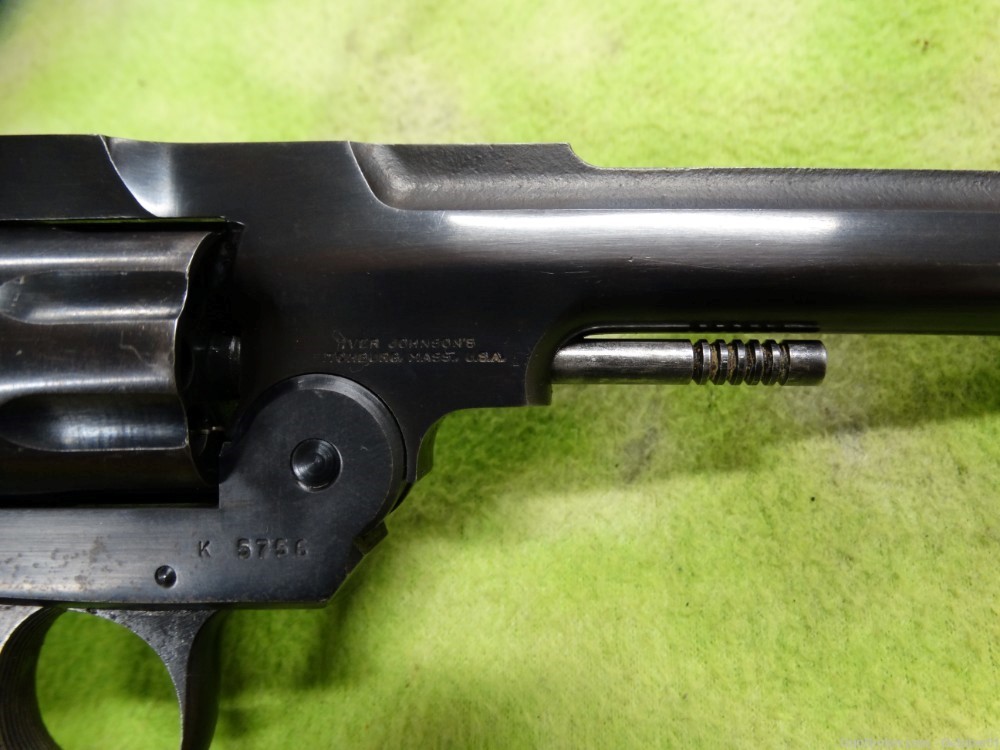 Iver Johnson Trailsman 66 in 22lr, Top Break Revolver 8 shot 6" C&R-img-5