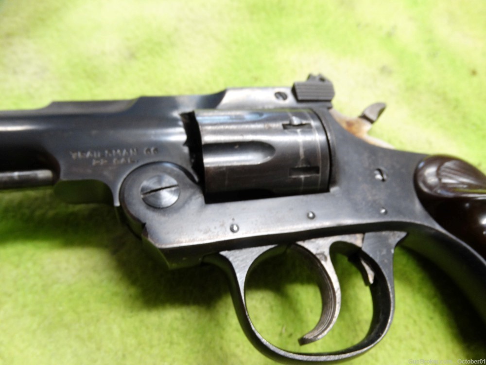 Iver Johnson Trailsman 66 in 22lr, Top Break Revolver 8 shot 6" C&R-img-15