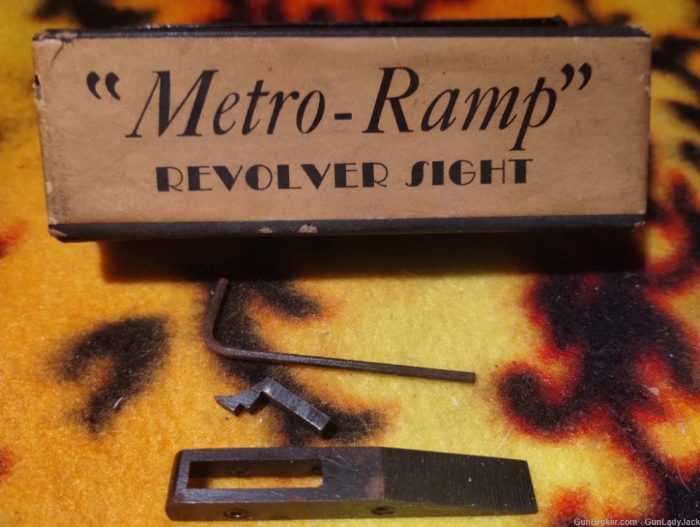 Metro-ramp revolver sight colt 38 spl. FREE SHIP!-img-0