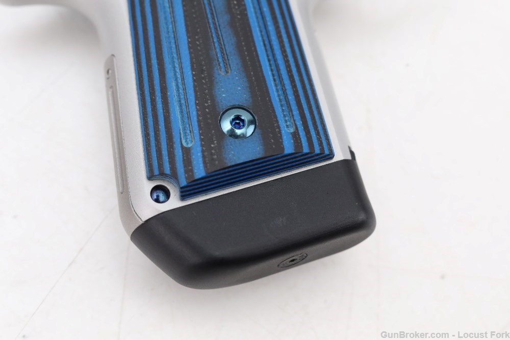 Kimber Custom Micro 9 Sapphire BLUE Engraved w/ Factory Box LIKE NEW NoRsrv-img-22