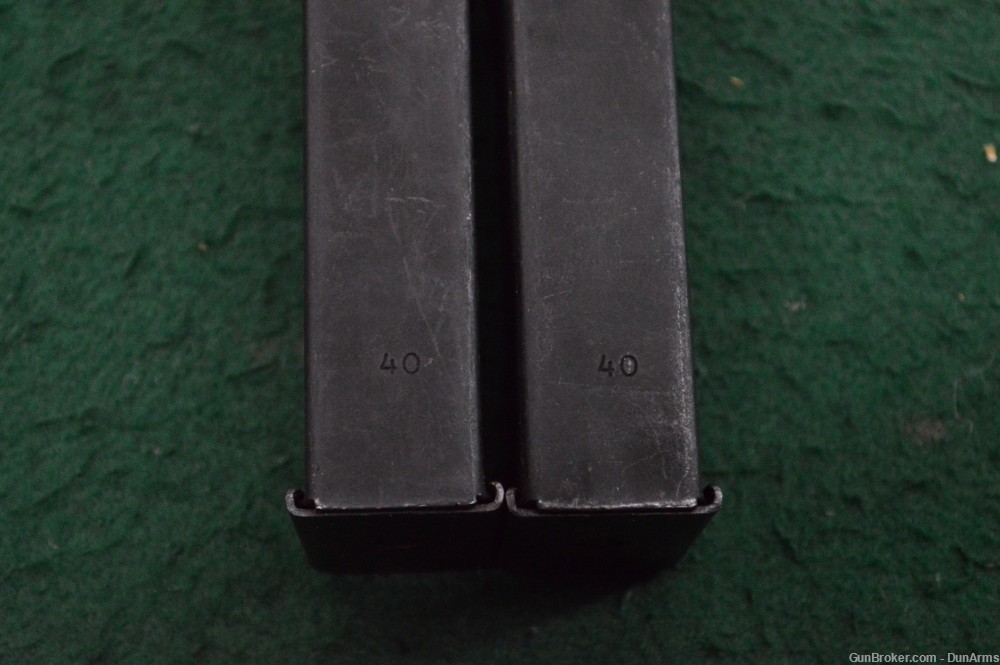 2 NOS? White Box UZI 32rd 9mm Magazines Parkerized Finish IWI? Mags-img-5