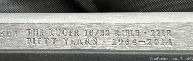 RUGER 50th Anniversary Commemorative 10/22 Takedown Model NIB-img-1