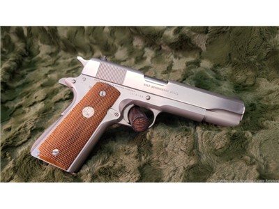 Colt 1911 Government .45acp - Stainless - Made in 1984 - Series 80