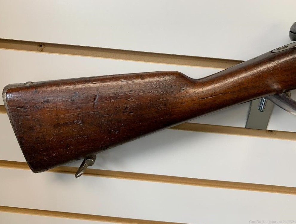 Antique French Gras Cadet Rifle 11x48R with Reloading Supplies-img-1