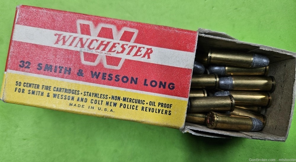 32 S&W Long Ammo and old Winchester box-img-0
