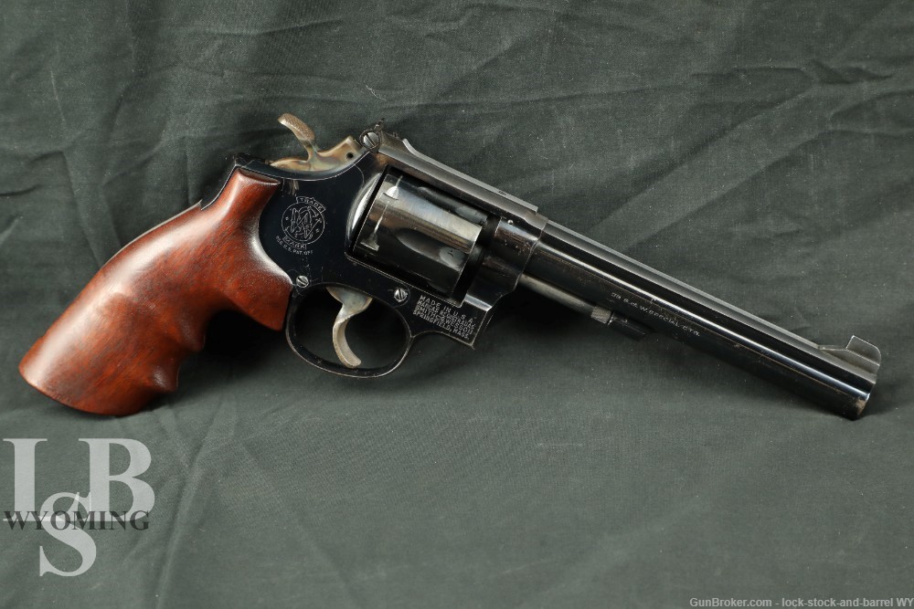 Smith & Wesson S&W Model 14 K-38 Masterpiece .38 Special Revolver, 1960 C&R-img-0