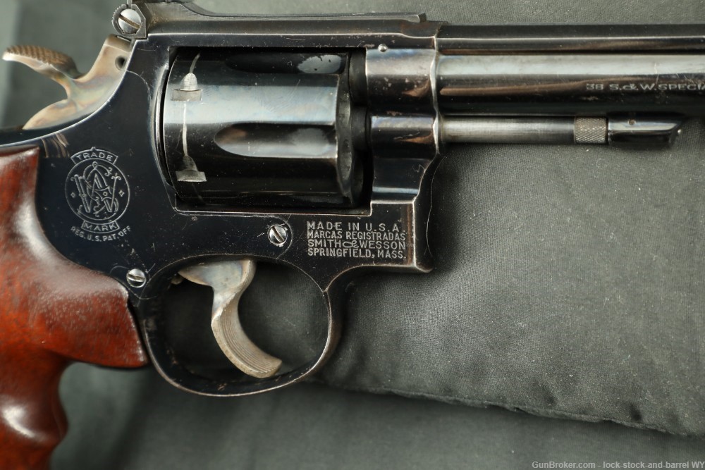 Smith & Wesson S&W Model 14 K-38 Masterpiece .38 Special Revolver, 1960 C&R-img-19