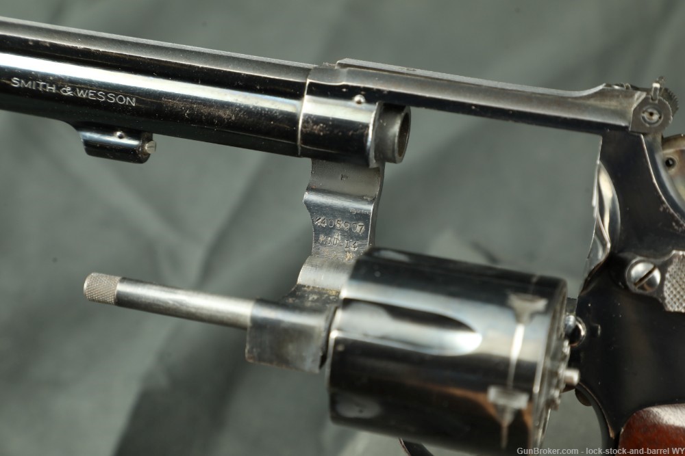 Smith & Wesson S&W Model 14 K-38 Masterpiece .38 Special Revolver, 1960 C&R-img-22