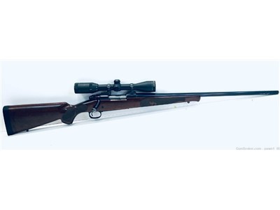 Winchester Model 70 .300 WSM Wood/Blued 24" Barrel W/Scope