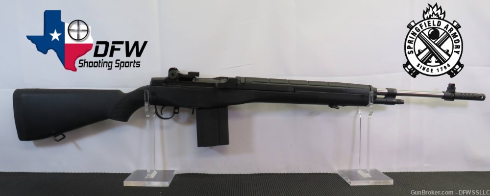 PENNY! SPRINGFIELD M1A LOADED 6.5 CREEDMOOR W/ 22" BARREL!-img-0