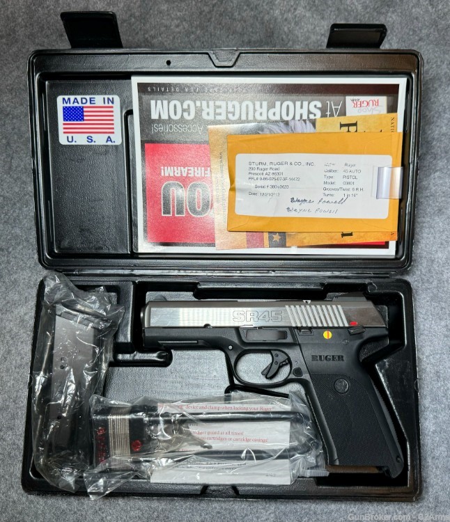 Ruger SR45 45ACP Pistol-img-1
