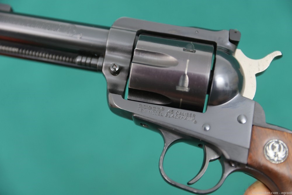 B3414 Ruger Blackhawk 45 Colt in Box pre-warning -img-4