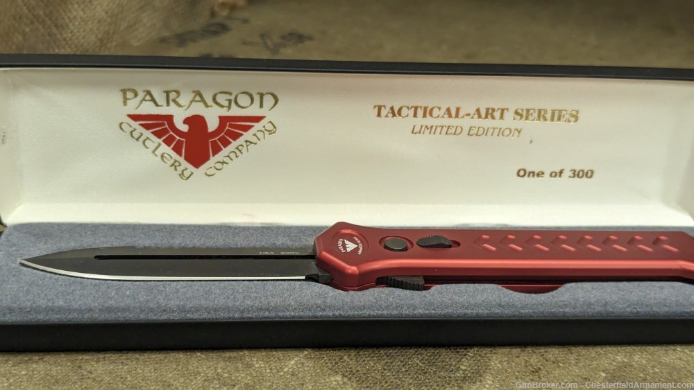 Paragon Tactical Art Series 1/300 Para X OFT  automatic knife-img-4