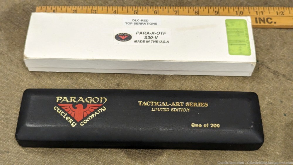 Paragon Tactical Art Series 1/300 Para X OFT  automatic knife-img-1