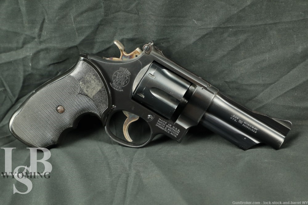 Smith & Wesson S&W Model 28-2 The Highway Patrolman 4" .357 Magnum Revolver-img-0