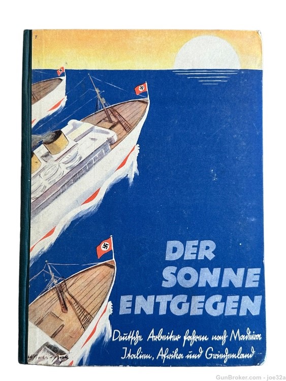 WW2 German Kriegsmarine KM Navy Photo Book WWII AH uniform flag visor 1939-img-1