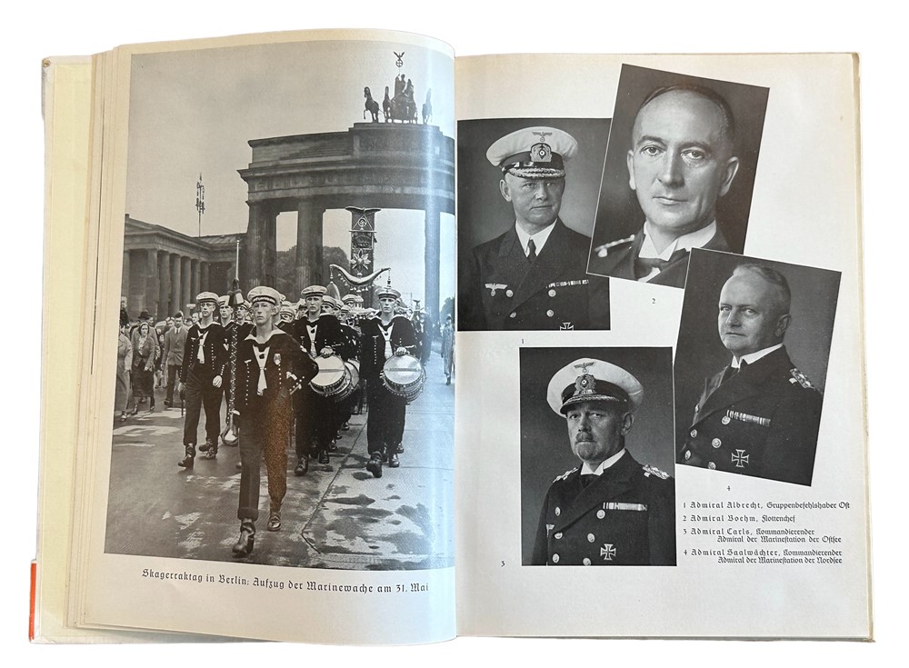 WW2 German Kriegsmarine KM Navy Photo Book WWII AH uniform flag visor 1939-img-12
