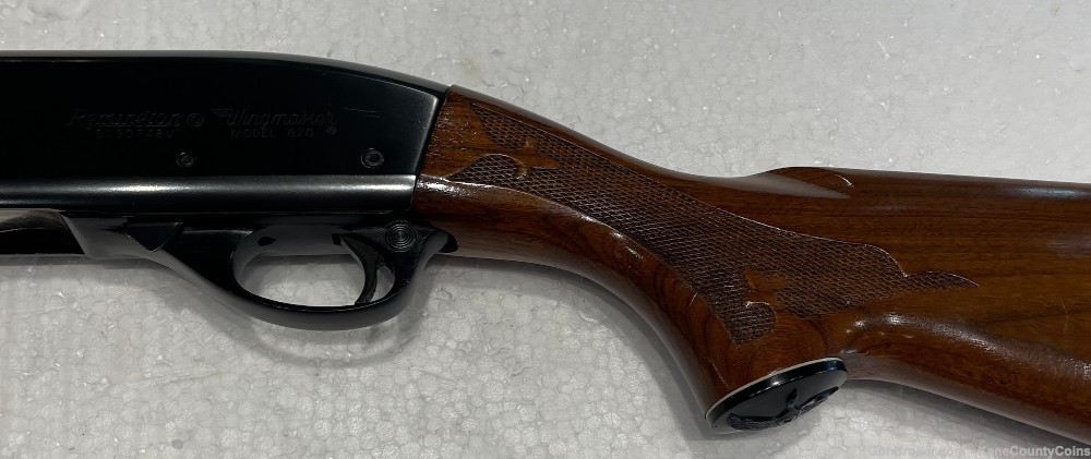 Vintage Remington 870 Wingmaster 12 GA 28" Mod Plain Barrel Great Condition-img-3