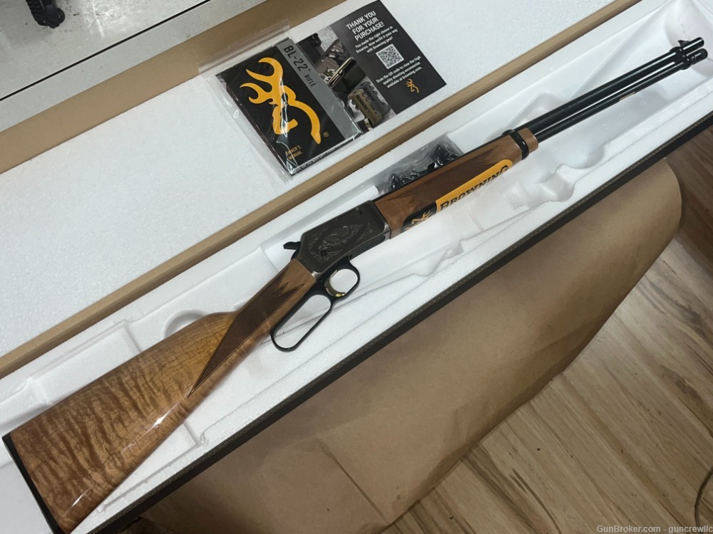 Browning BL-22 S-L-LR GRII Maple AAA 22LR  20" BL22 024127103 SOLD -img-1