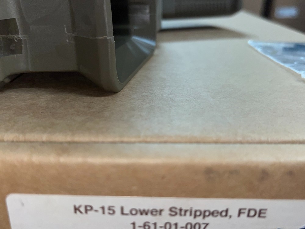 KE Arms KP-15 1-61-01-007 KP15 Stripped Lower Polymer AR AR15 Mil-Spec FDE-img-12