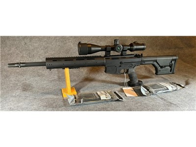 Saber Tactical 308 / 7.62 NATO AR10 Rifle with 50mm Millett Scope