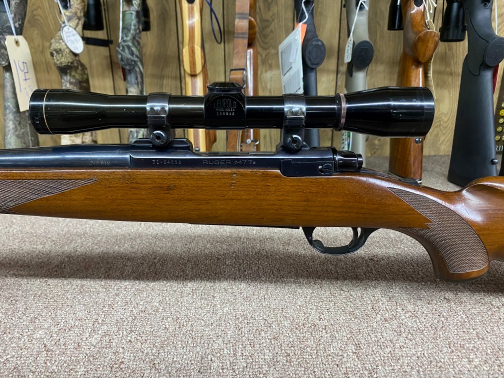 Ruger M77 .243Win, Leupold M8-4x Scope on Top-img-8