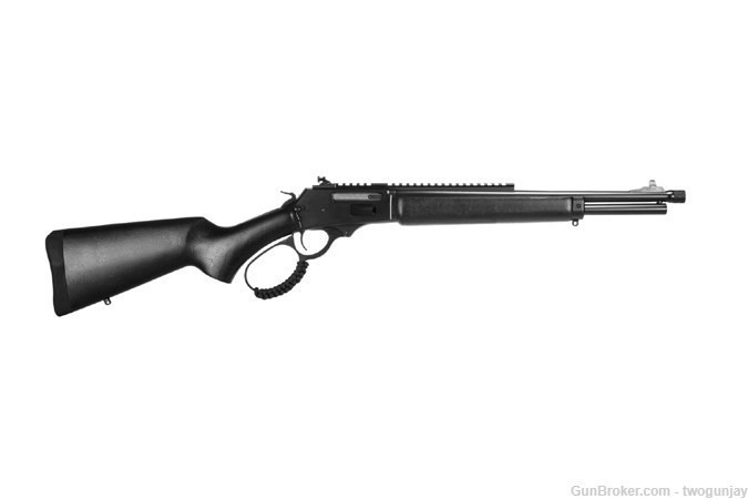 NEW-Rossi R95 .30-30 Winchester Model 95 Triple Black Threaded 16.5"-img-0