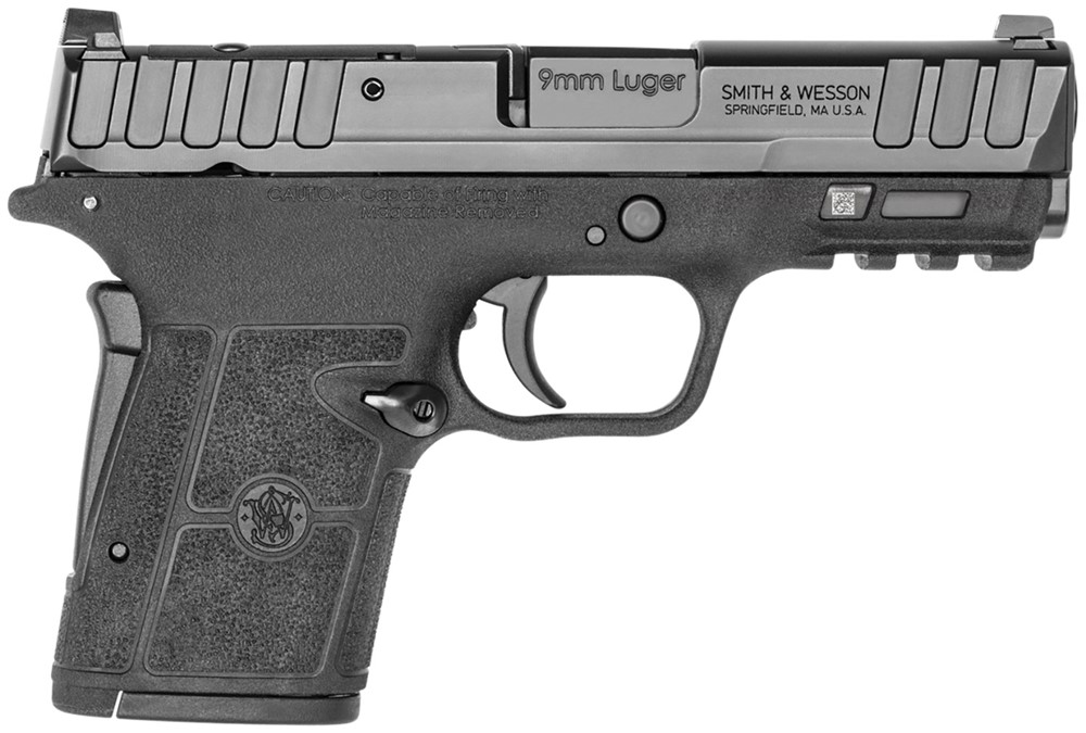 Smith & Wesson Equalizer Micro-Compact 9mm Luger Pistol 3.68 Black 13733-img-0