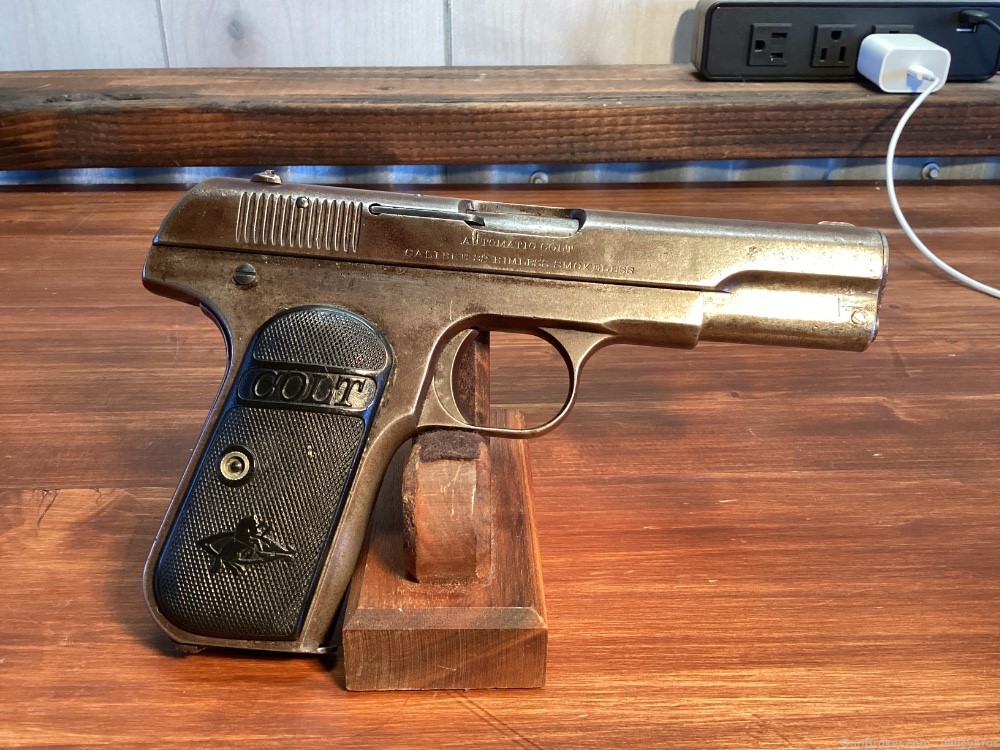 1905 Colt 1903 Hammerless .32 acp 3” bbl Worn Finish Light Pitted Bore-img-0